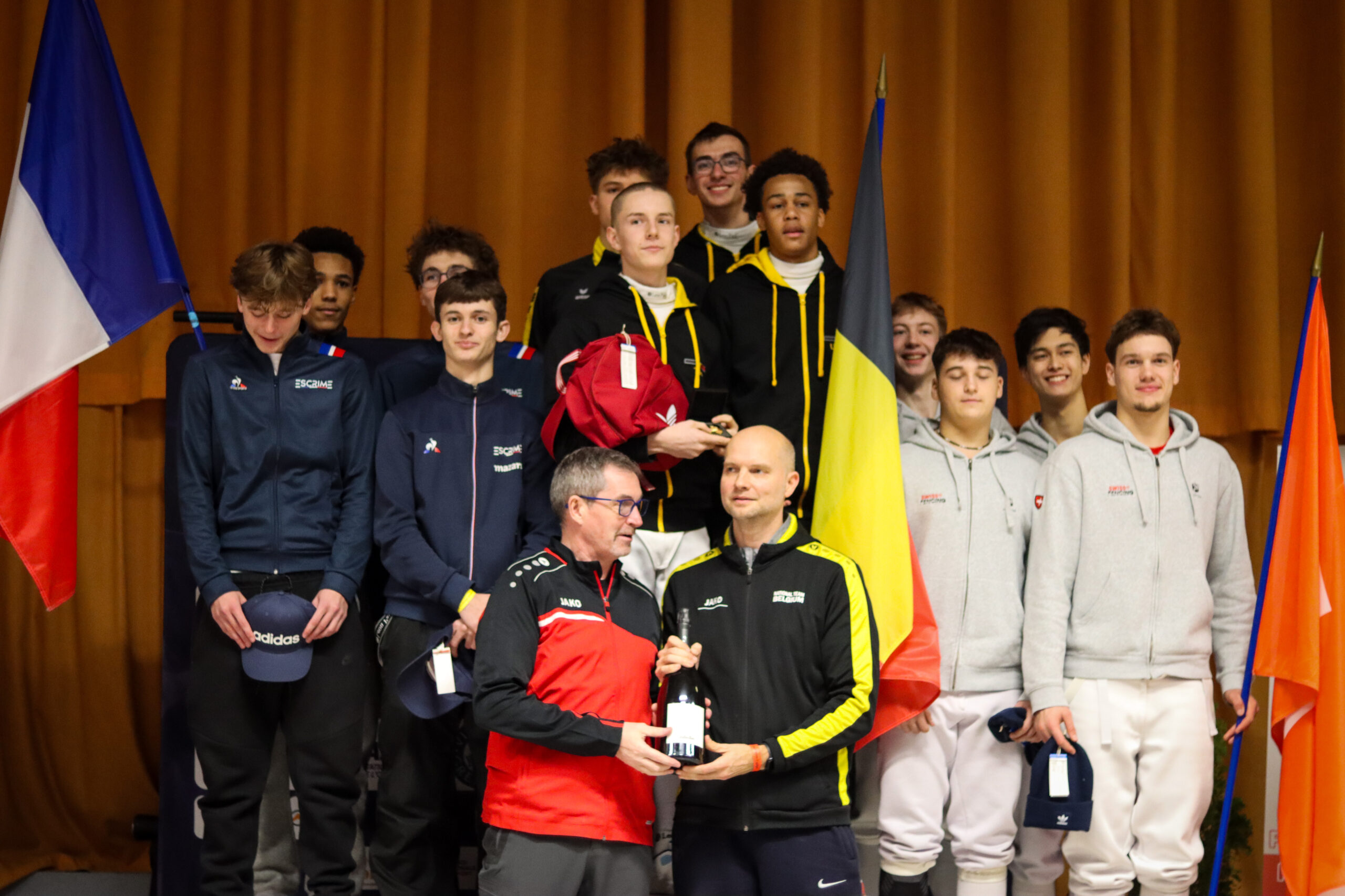 équipe de Belgique vainqueur du challenge mondial u17 hommes 2025