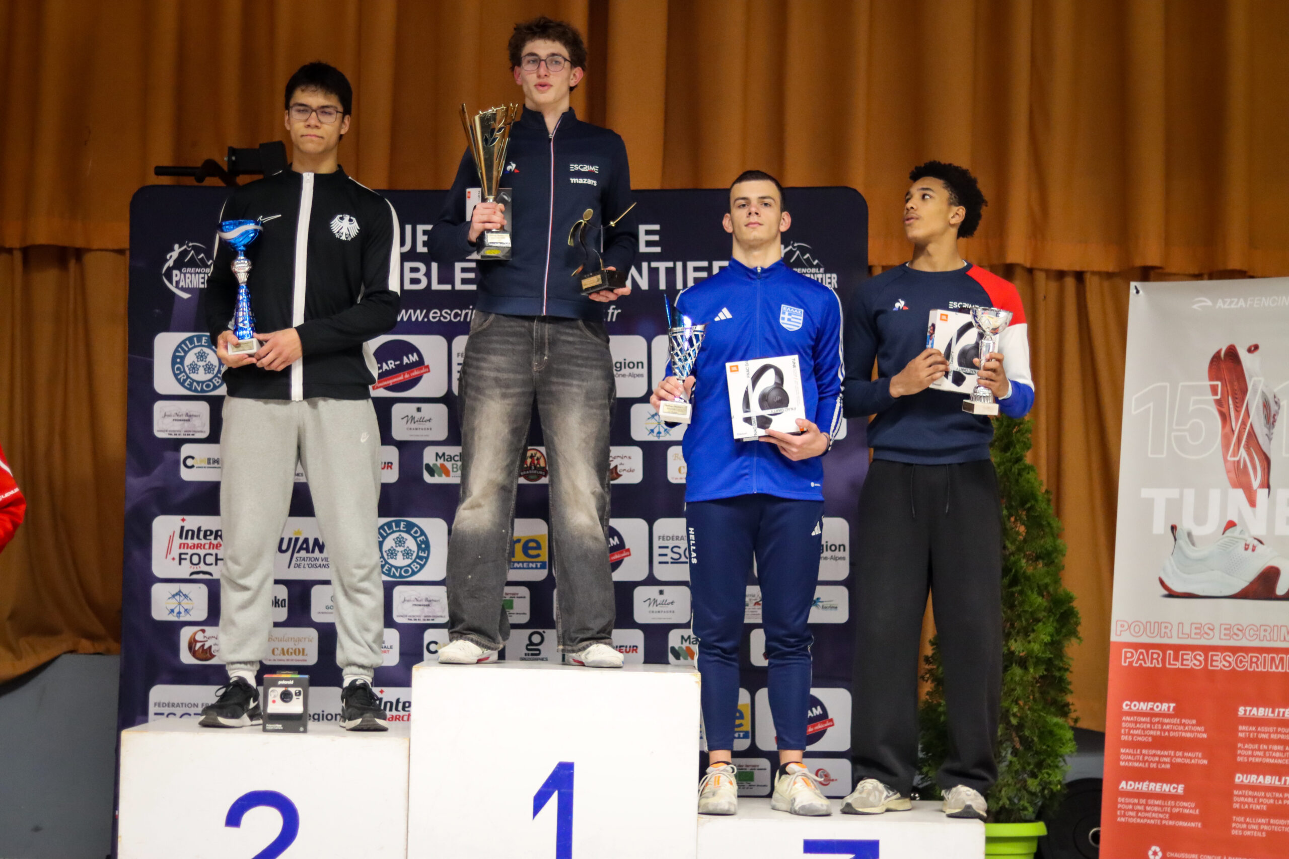 Lucien Leblanc-Morel a remporté le Challenge Bertrand-Dedieu lors du challenge mondial de Grenoble U17 2025